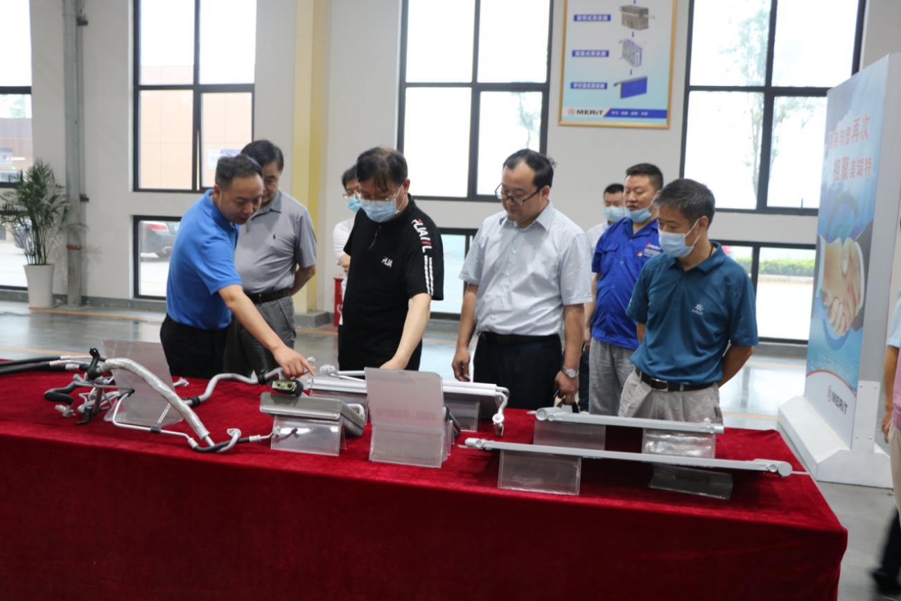 十堰市政協領導調研我公司