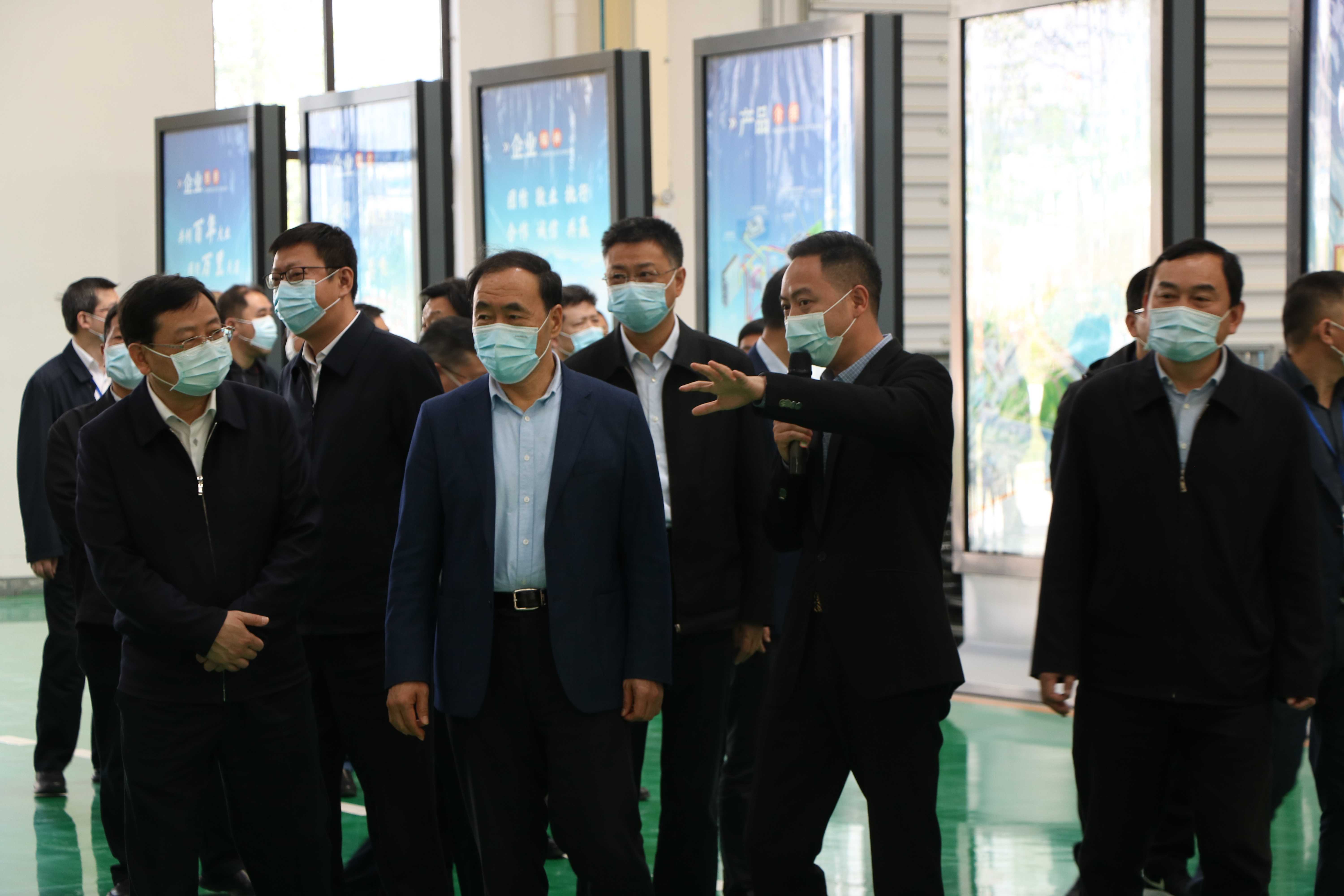 湖北省領導到公司考察工作